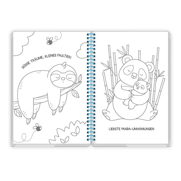 Produktbild: Tr&ouml;tsch Bastelbuch Besch&auml;ftigungsbuch Meine ersten Kreuzstichbilder Niedliche Tiere