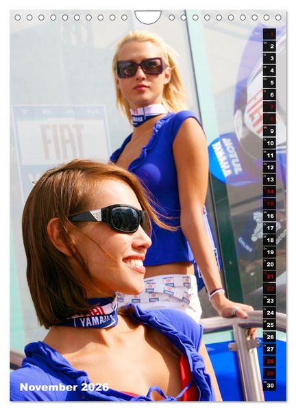 Produktbild: Beauty Grid Girls (Wandkalender 2026 DIN A4 hoch), CALVENDO Monatskalender