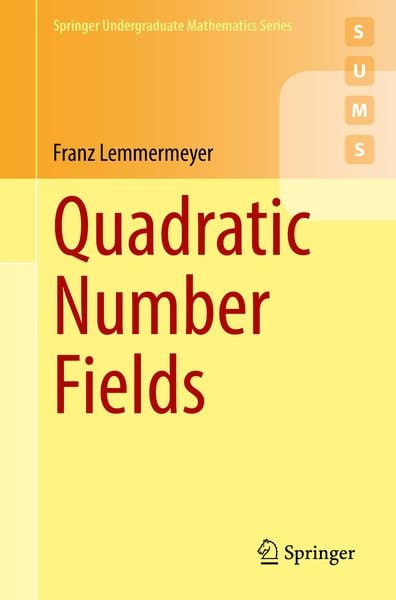 Produktbild: Quadratic Number Fields