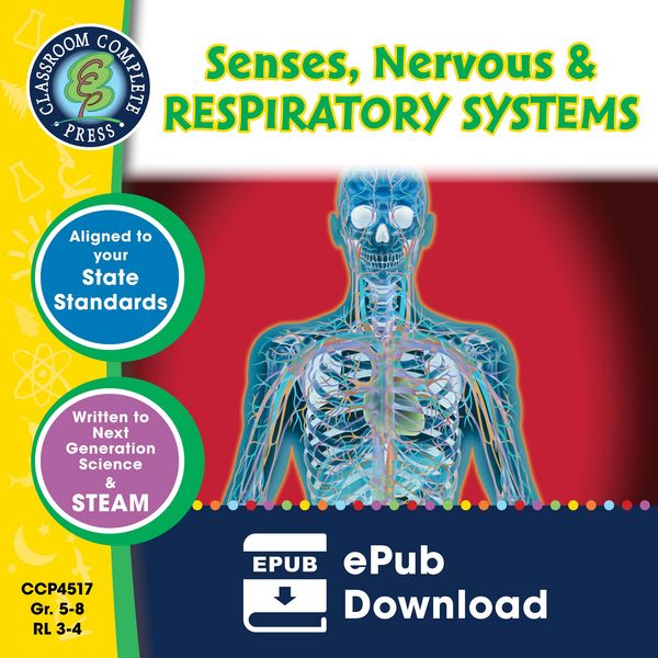 Produktbild: Senses, Nervous & Respiratory Systems Gr. 5-8