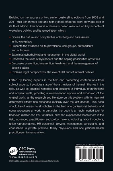 Produktbild: Bullying and Harassment in the Workplace