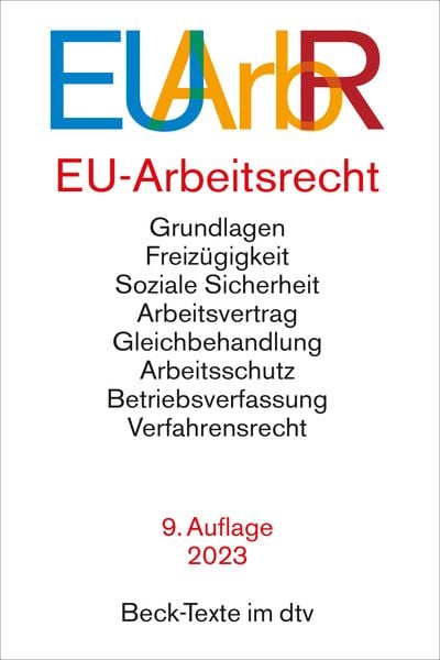 Produktbild: EU-Arbeitsrecht
