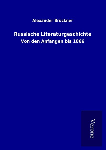 Produktbild: Russische Literaturgeschichte