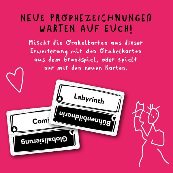 Produktbild: Krakel-Orakel Erweiterung &ndash; Neue Orakelkarten, neue Krakelstifte