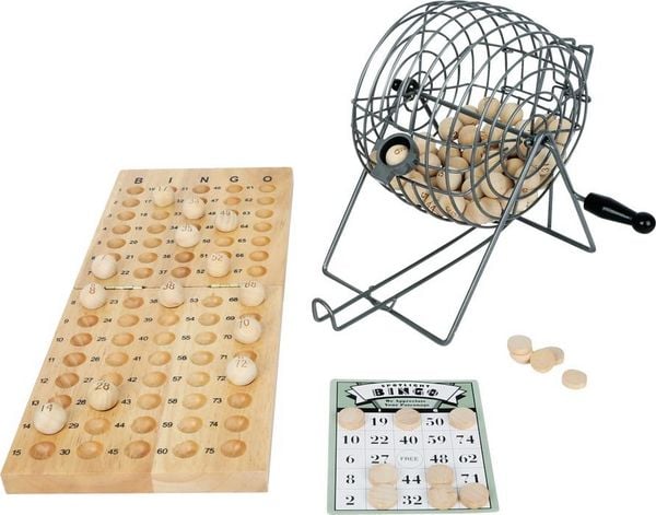 Produktbild: small foot 1831 - Bingo-Spiel mit Zubeh&ouml;r, Metall/Holz