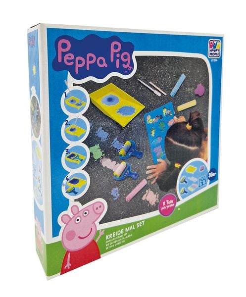 Peppa Pig Straßenkreide, 11 teilig
