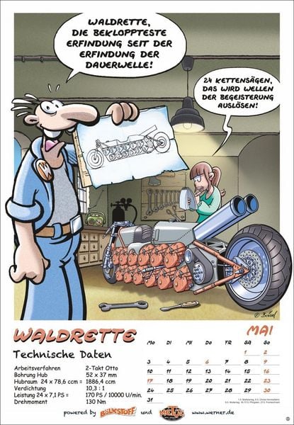 Produktbild: Werner Kalender 2027