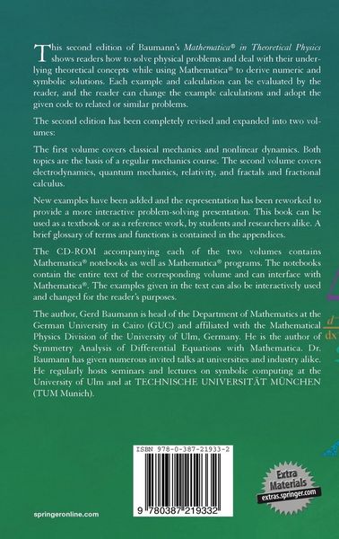 Produktbild: Mathematica for Theoretical Physics