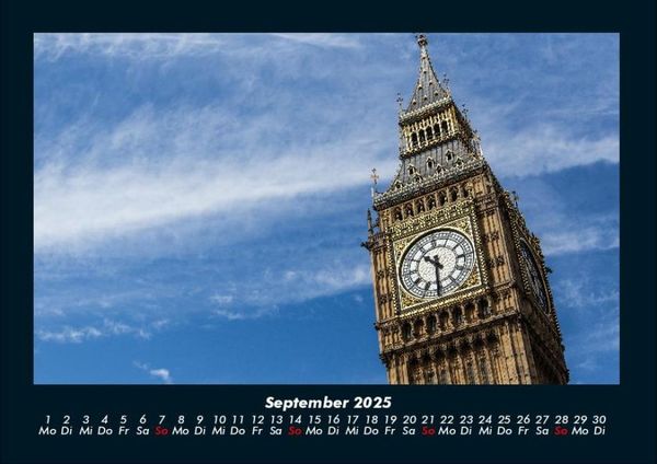 Produktbild: London 2025 Fotokalender DIN A4