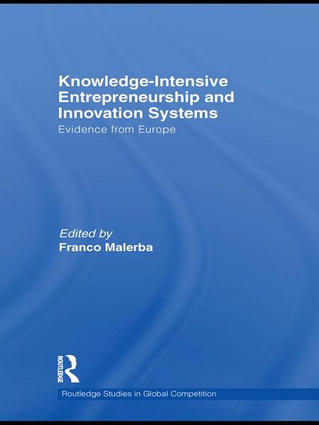 Produktbild: Knowledge-Intensive Entrepreneurship and Innovation Systems