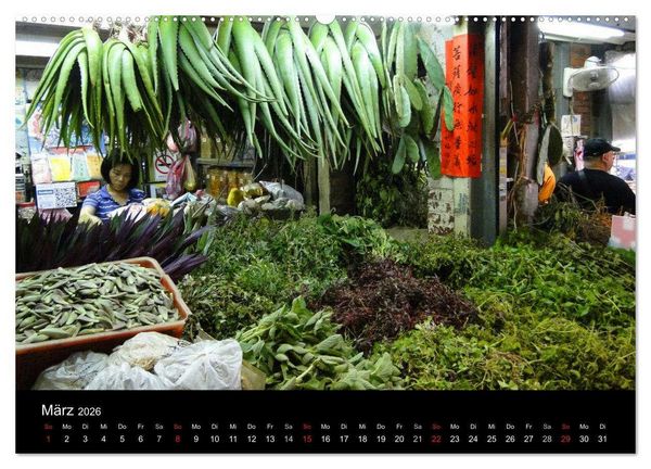 Produktbild: Taiwan kulinarisch erleben (hochwertiger Premium Wandkalender 2026 DIN A2 quer), Kunstdruck in Hochglanz
