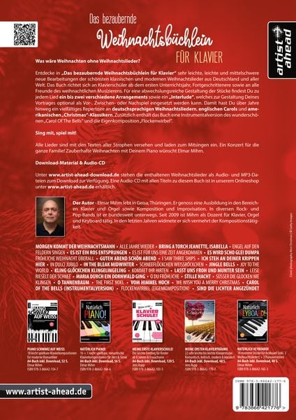 Produktbild: Das bezaubernde Weihnachtsb&uuml;chlein f&uuml;r Klavier