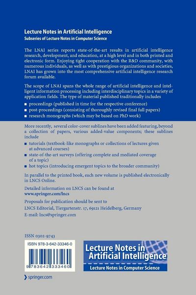 Produktbild: KI 2012: Advances in Artificial Intelligence