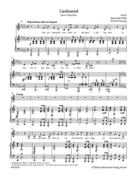 Lieder, Band 10 für mittlere Stimme