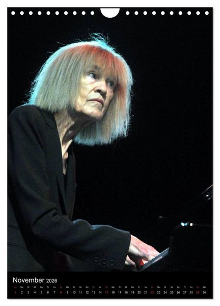 Produktbild: Jazz Frauen 2026 (Wandkalender 2026 DIN A4 hoch), CALVENDO Monatskalender