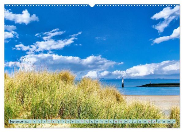 Produktbild: Magische K&uuml;ste Zeeland (hochwertiger Premium Wandkalender 2027 DIN A2 quer), Kunstdruck in Hochglanz