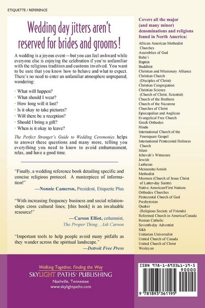 Produktbild: The Perfect Stranger's Guide to Wedding Ceremonies