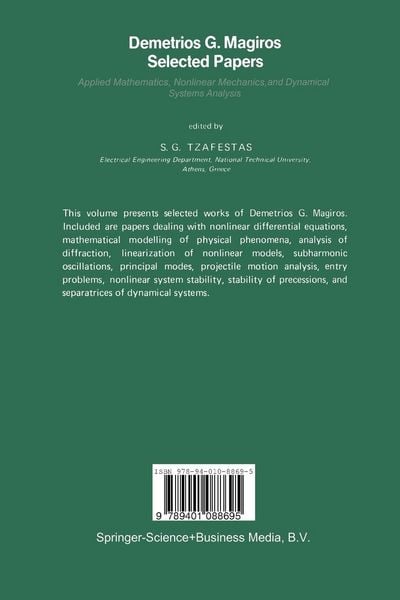 Produktbild: Selected Papers of Demetrios G. Magiros