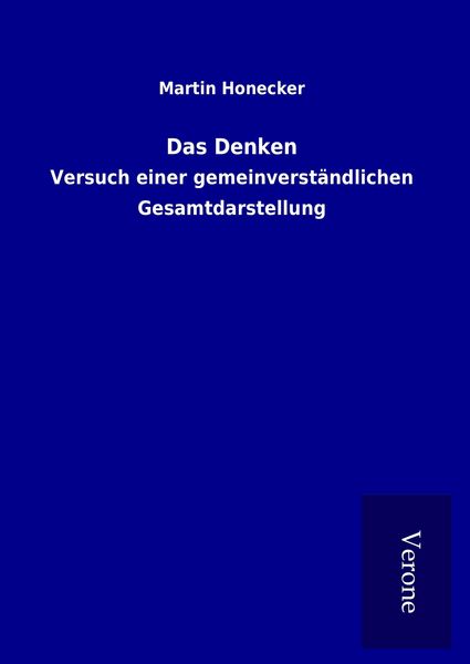 Produktbild: Das Denken