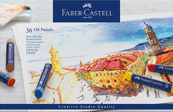 Produktbild: Faber-Castell &Ouml;lpastellkreiden, 36er Set