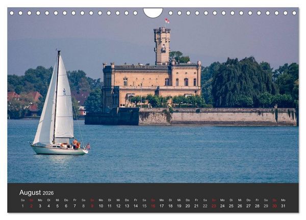 Produktbild: Segelboote auf dem Bodensee (Wandkalender 2026 DIN A4 quer), CALVENDO Monatskalender