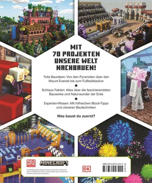 Produktbild: Das offizielle Minecraft Ideen Buch