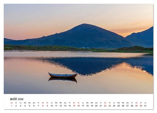 Produktbild: Lofoten - &Icirc;les de r&ecirc;ve norv&eacute;giennes (Calendrier de bureau 2026 DIN A5 vertical), CALVENDO calendrier mensuel