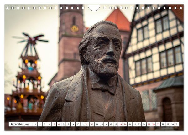 Produktbild: Heilbad Heiligenstadt Stadtansichten (Wandkalender 2026 DIN A4 quer), CALVENDO Monatskalender