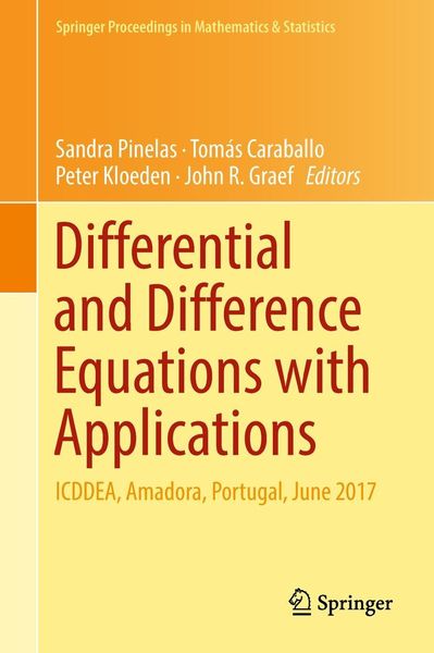 Produktbild: Differential and Difference Equations with Applications