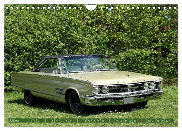 Produktbild: Oldtimer - Fahrzeuge die Geschichte schrieben (Wandkalender 2027 DIN A4 quer), CALVENDO Monatskalender