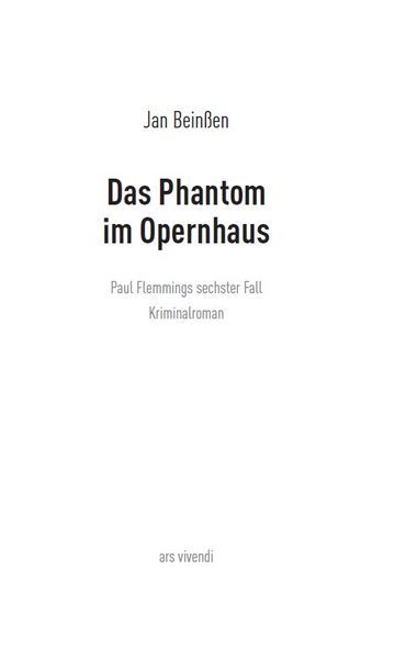 Produktbild: Das Phantom im Opernhaus