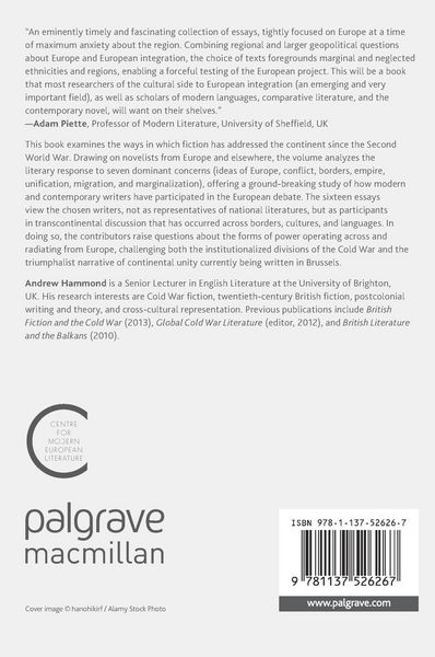 Produktbild: The Novel and Europe