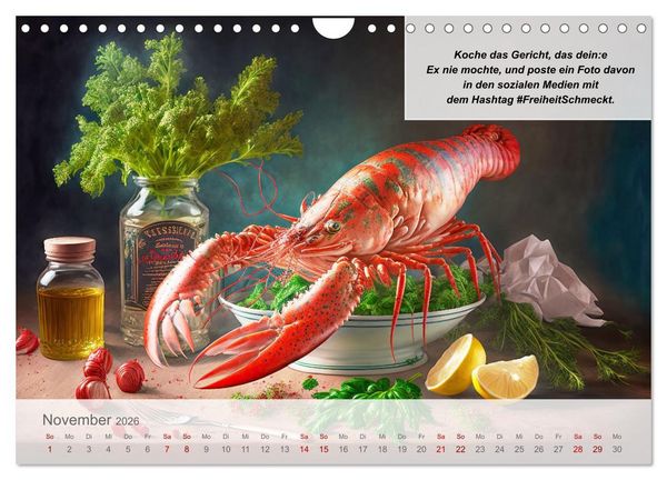 Produktbild: Endlich erfolgreich geschieden (Wandkalender 2026 DIN A4 quer), CALVENDO Monatskalender
