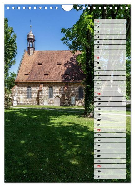 Produktbild: Schwabach Geburtstagskalender (Wandkalender 2026 DIN A4 hoch), CALVENDO Monatskalender