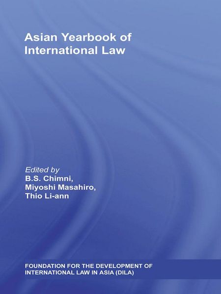 Produktbild: Asian Yearbook of International Law