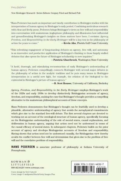 Produktbild: Agency, Freedom, and Responsibility in the Early Heidegger