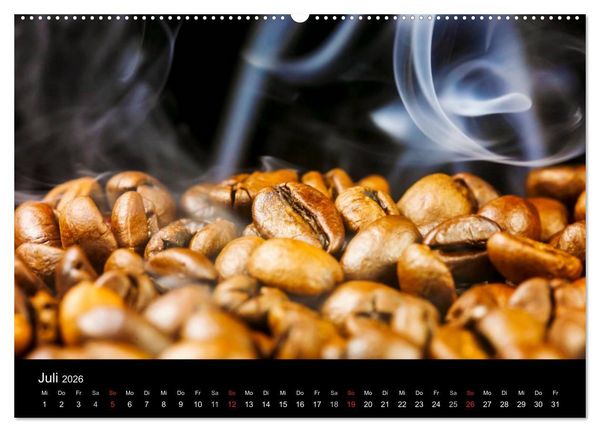 Produktbild: Kaffeezeit (hochwertiger Premium Wandkalender 2026 DIN A2 quer), Kunstdruck in Hochglanz