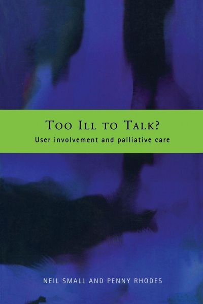 Produktbild: Too Ill to Talk?