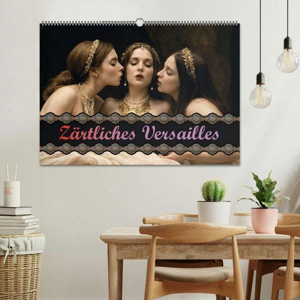 Produktbild: Z&auml;rtliches Versailles (Wandkalender 2026 DIN A2 quer), CALVENDO Monatskalender