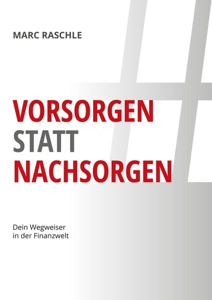 Produktbild: #vorsorgenstattnachsorgen