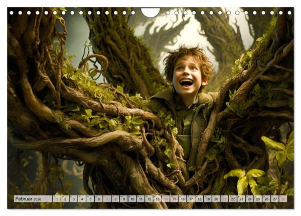 Produktbild: Zauberhafte M&auml;rchen aus aller Welt (Wandkalender 2026 DIN A4 quer), CALVENDO Monatskalender