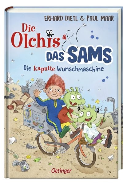 Produktbild: Die Olchis und das Sams 1. Die kaputte Wunschmaschine
