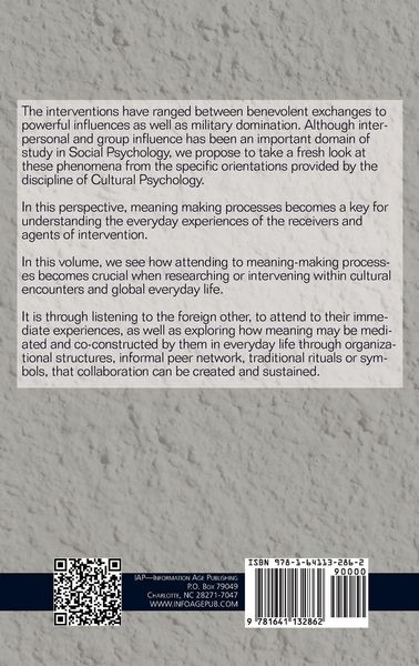 Produktbild: Cultural Psychology of Intervention in the Globalized World