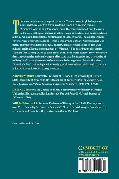 Produktbild: America, the Vietnam War, and the World