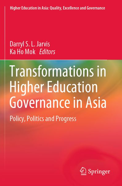 Produktbild: Transformations in Higher Education Governance in Asia