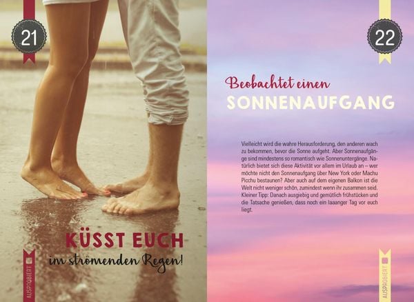 Produktbild: 99 herrlich verr&uuml;ckte Ideen f&uuml;r euer Leben zu zweit