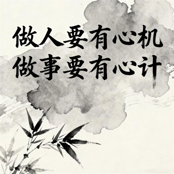 Produktbild: 做人要有心机做事要有心计