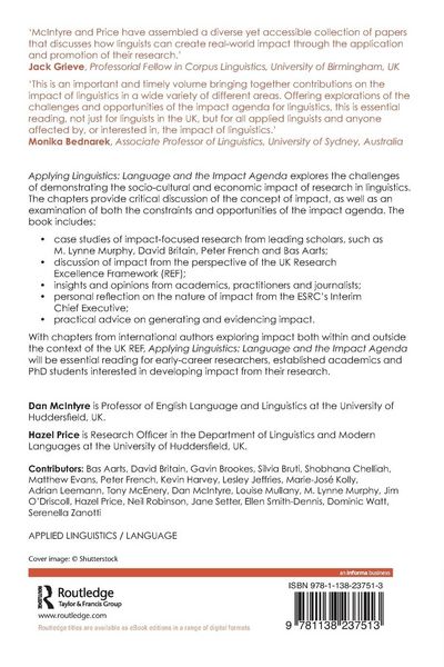Produktbild: Applying Linguistics