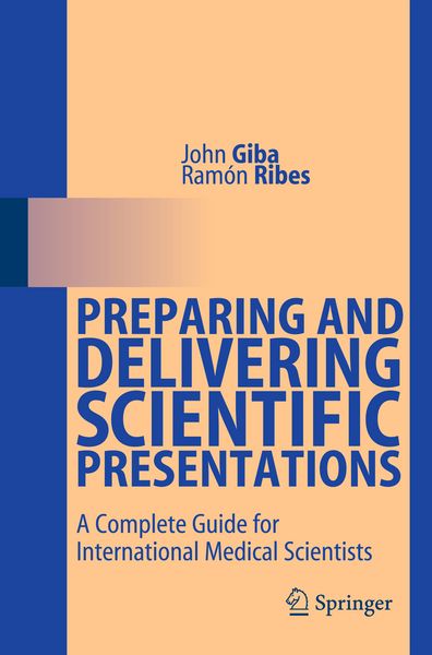 Produktbild: Preparing and Delivering Scientific Presentations