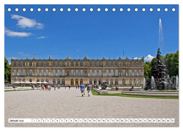 Produktbild: Chiemsee - Sommerferien am bayrischen Meer (Tischkalender 2026 DIN A5 quer), CALVENDO Monatskalender